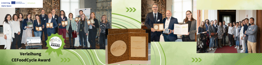 Kreislaufwirtschaft gegen die Lebensmittelverschwendung: „CEFoodCycle“ Award verliehen