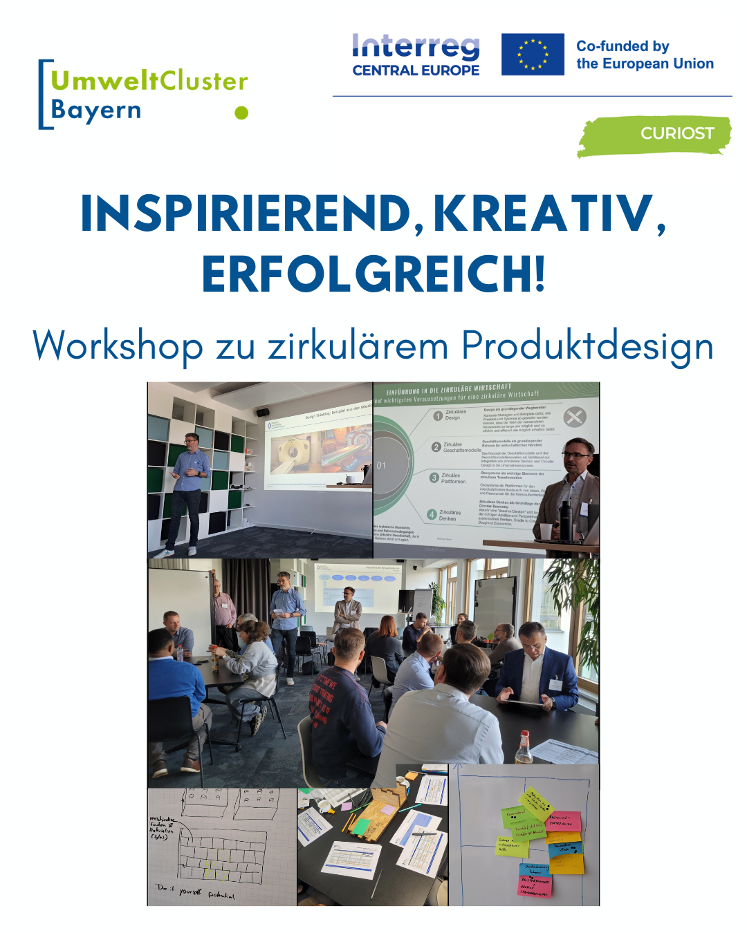 CURIOST Workshop zirkuläres Produktdesign