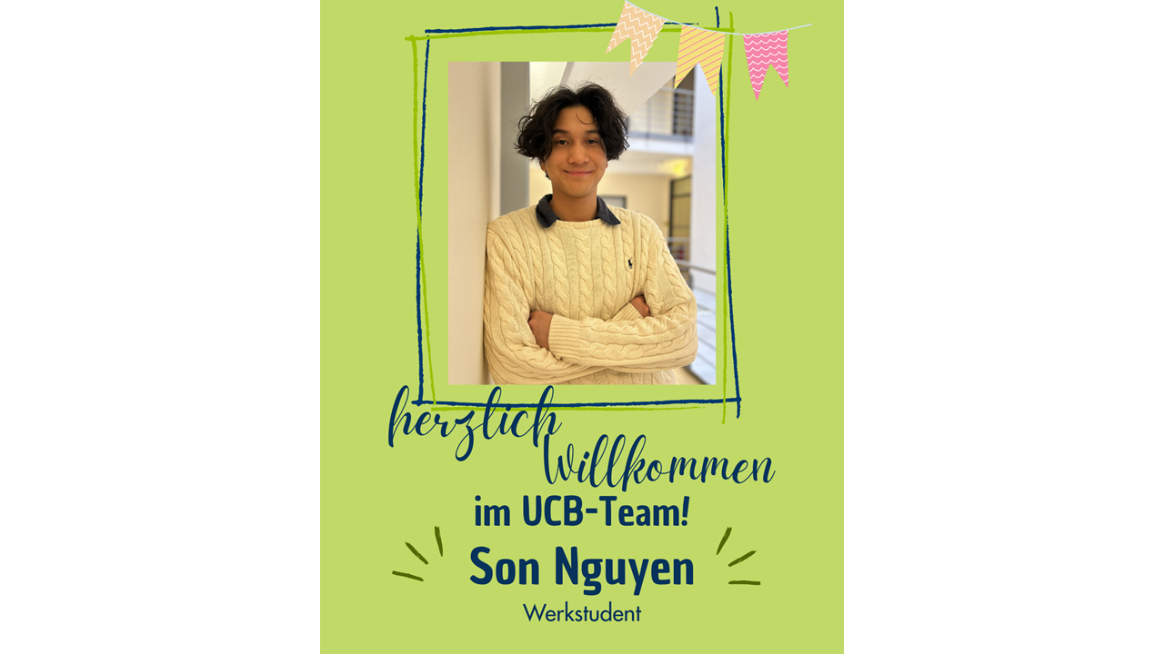 Herzlich willkommen im UCB-Team!